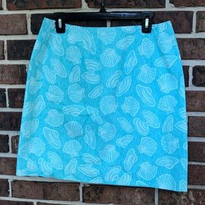 Lilly Pulitzer | Seashell Print Skirt‎